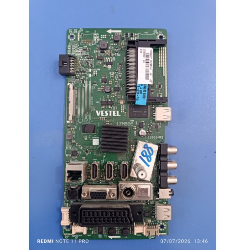 17MB96, 23242144, 23234985, Regal,vestel, 42FA7500, Main Board, Ana Kart, VES420UNVL-2D-S02