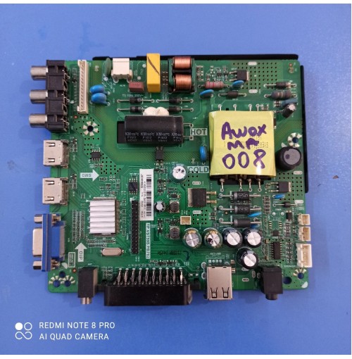 TP.VST59S.PB762, K16031035, LSC400HN02, Awox 40102, Main Board, Ana Kart, KM0400LDSH52 TP.VST59S.PB762, K16031035, LSC400HN02, Awox 40102, Main Board, Ana Kart, KM0400LDSH52